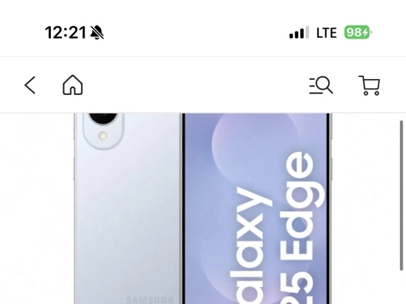 S25엣지 256GB -&gt; 512GB 더블업(1,436,000/무료)