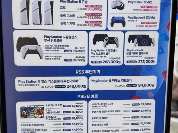 PS5 본체3종 카드사 할인(6/1~6/8) (영등포/왕십리/하남)