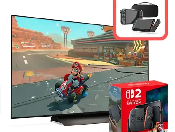LGOLED모니터OLED48C4ENA+닌텐도스위치2 마리오/168만원대