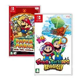 닌텐도 스위치 천년문 마리오루이지RPG