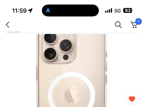 아이폰 정품 투명 케이스 아이폰16 시리즈