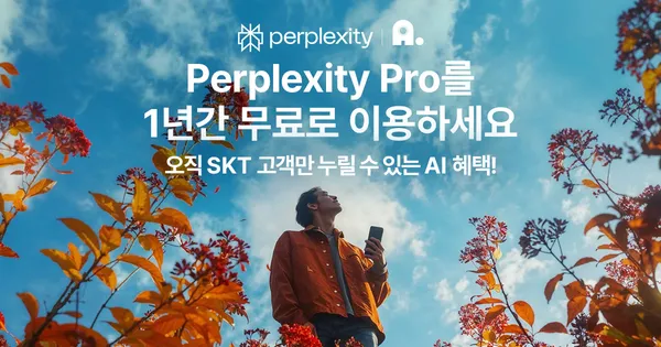 Perplexity Pro 1년 구독권