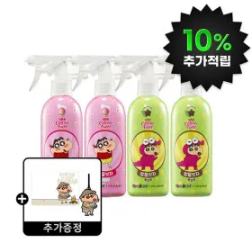 발을 씻자 짱구 에디션 385ml 4개