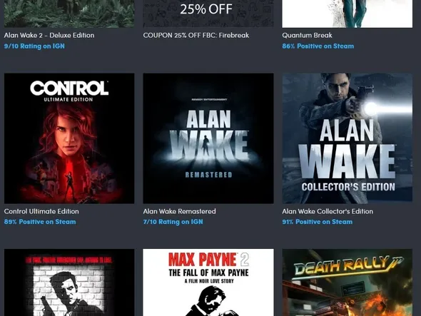 앨런 웨이크 2 디럭스 에디션 레메디 30주년 번들