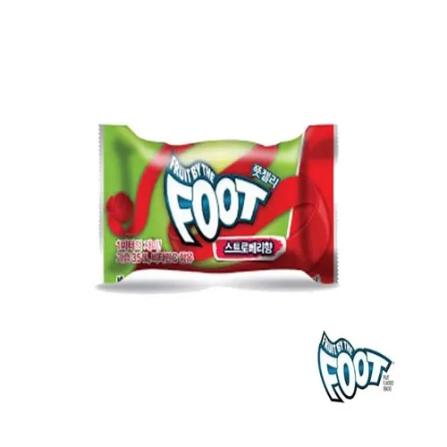 어린이 후룻바이더풋 젤리 스트로베리 타이다이랜덤 21g x 6개