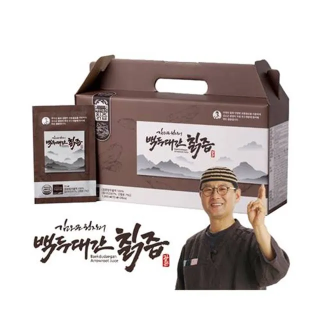 김오곤 백두대간 칡즙 70ml x 56포 2박스 2개월분 139,000원