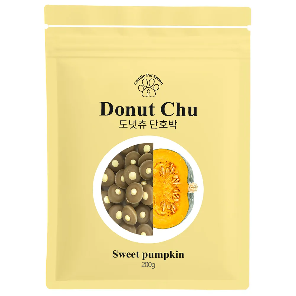 강아지대용량간식 도넛츄 단호박 200g
