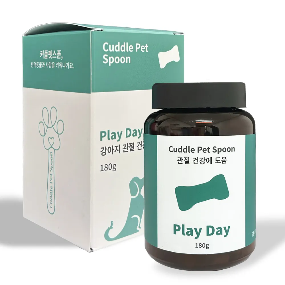 플레이데이 강아지영양제 관절건강 180g