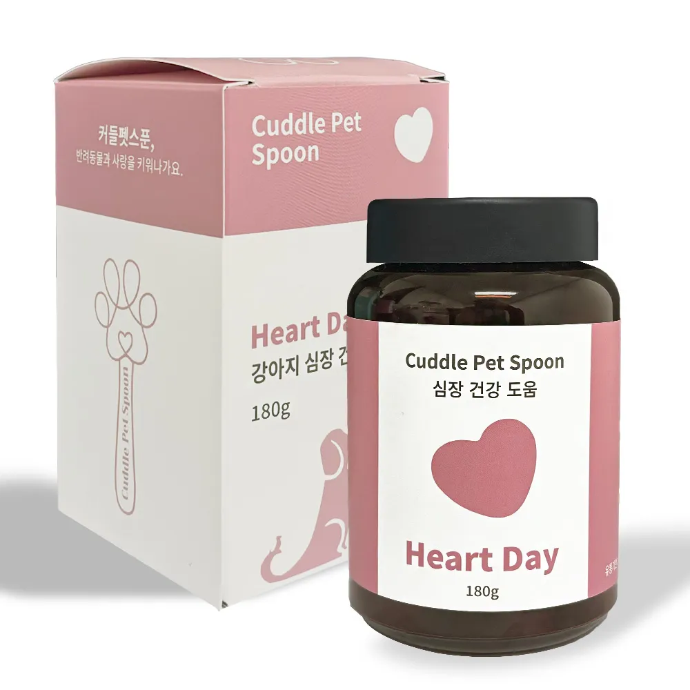 하트데이 강아지 영양제 심장건강 180g