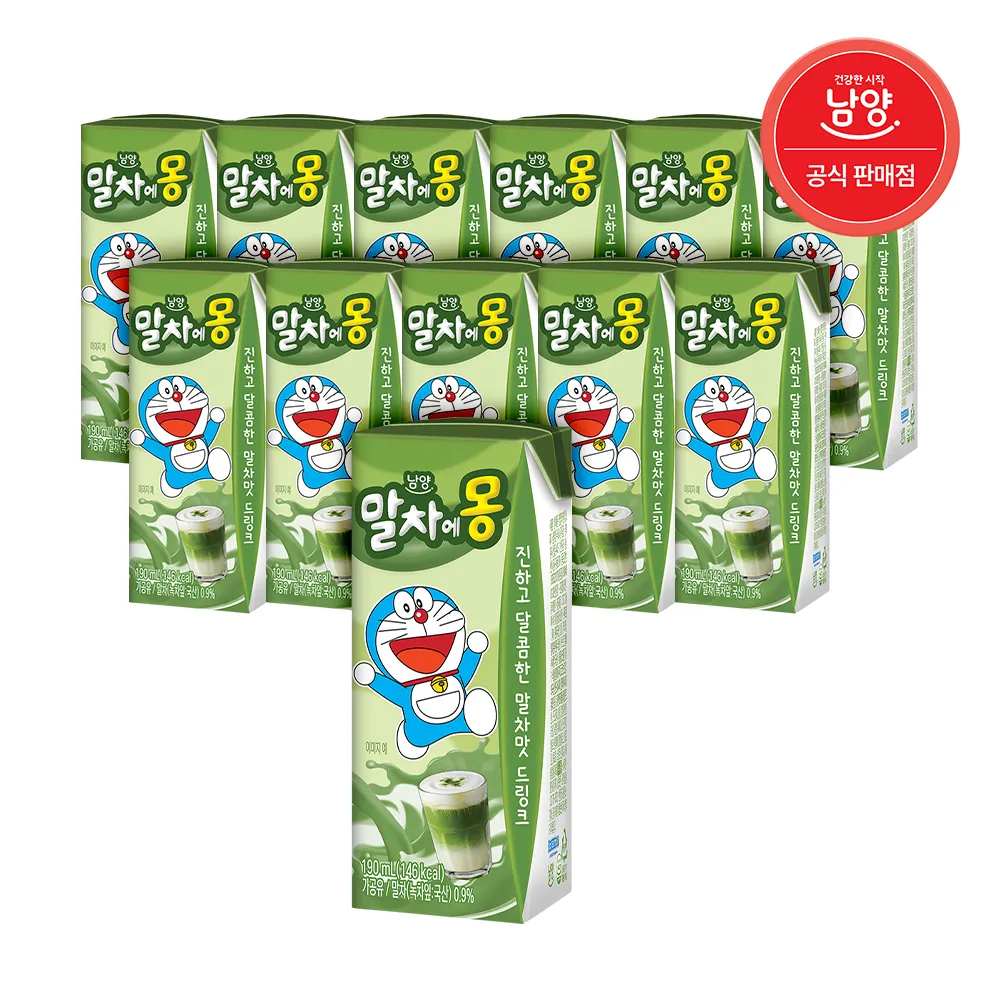 말차에몽 190ml x 24팩